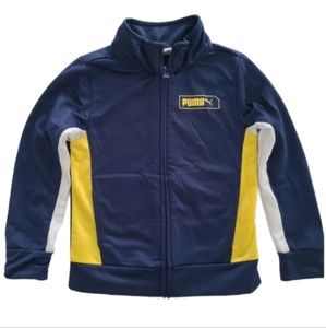 Puma Kids Boys Zip Up Jacket Size 4